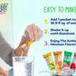 Klass Aguas Frescas Variety Pack Sugar Free Drink Mix, Cucumber Limeade, Strawberry Watermelon, Hibiscus Berries & Pineapple Tangerine (4 Pack 40 Count)