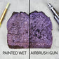Luster Dust - Purple Iridescent (4G 1X Jar) | Edible Vegan Dust & Paint For Cake Decorating, Ice Cream, Desserts, Cocktails And