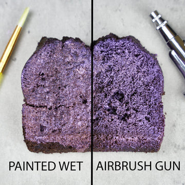 Luster Dust - Purple Iridescent (4G 1X Jar) | Edible Vegan Dust & Paint For Cake Decorating, Ice Cream, Desserts, Cocktails And