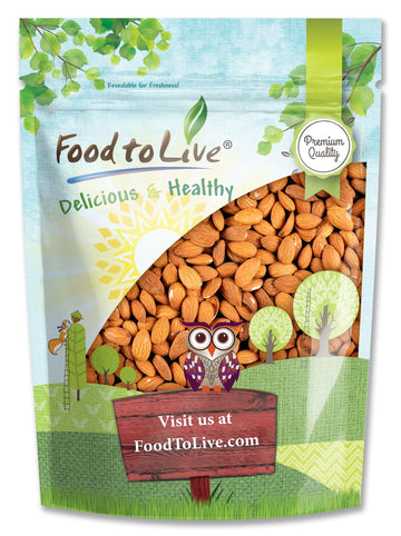 California Almonds, 4 Pounds - Supreme, Whole, Raw, Unsalted, Unroasted Nuts, Natural