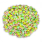 Premium Pineapple Saltwater Taffy Chewy Candy Tropical Sweet Flavor Bulk 1 Lb Bag 60+ Pieces Individually Wrapped, Nut & Gluten