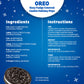 OREO White Fudge Covered Chocolate Sandwich Cookies  Limited Edition Holiday Cookies  8.5 oz