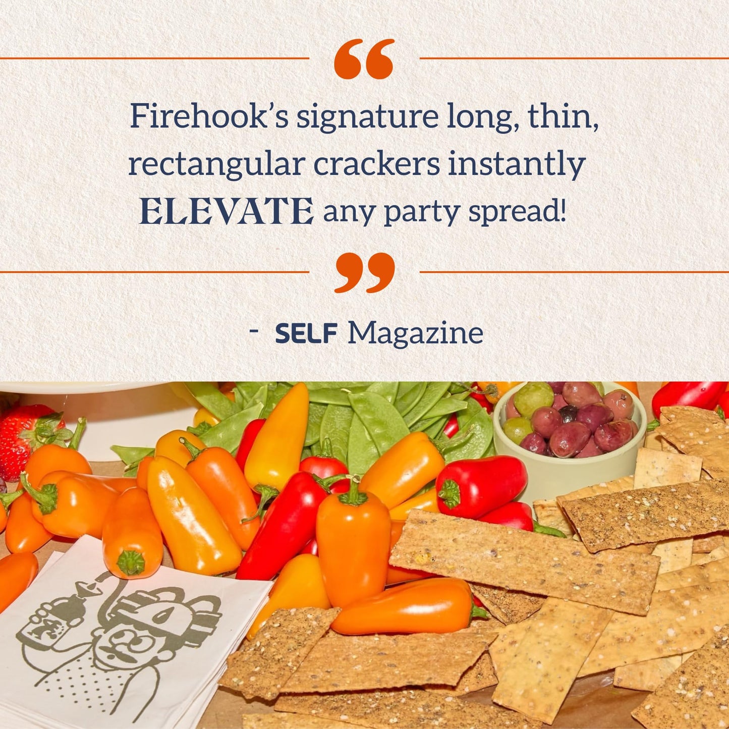 FIREHOOK BAKED  ERS Sea Salt  ers – Organic, Non-GMO, Kosher – 5.5 Oz Box
