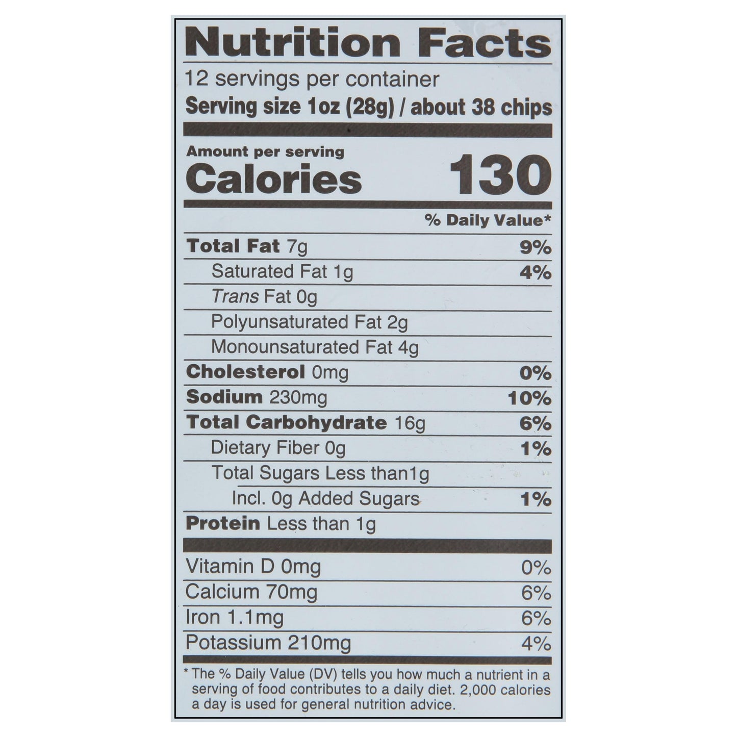 Sensible Portions Garden Veggie Sea Salt Wavy Chips, 12 Oz (Pack Of 8)