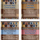 Double Donut Coffee Flavored Hot Chocolate Packets - Gourmet Cocoa Mix Variety Pack, 32 Count, Includes Classic & Seasonal Flavors, Brown