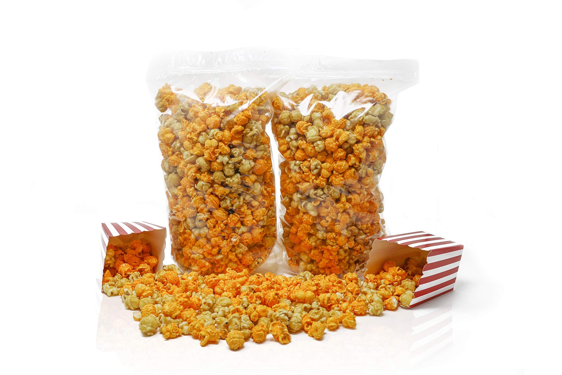 Popn Popcorn Caramel And Cheddar Cheese Popcorn Mix - 48 Oz Sweet And Salty Pop Corn - Freshly-Popped And Comes In Resealable Ba