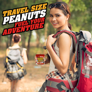 Roasted Spicy Hot Peanuts - 4.25 oz - Ultimate Spicy Gourmet Gift Peanuts - Try if you dare! (Carolina Reaper)