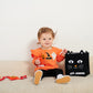 Mud Pie Childrens LED Light Up Treat-or-Treat Candy Bag, Cat, 1 Count, Model 10010085C