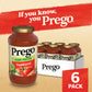 Prego Plant Protein Traditional Pasta Sauce, Plant Based Protein Sauce, 24 Oz Jar (Case Of 6)