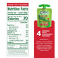 GoGo SqueeZ Organic Applesauce, Apple Strawberry, 3.2 Ounce (4 Pouches), Gluten Free, Vegan, Unsweetened, BPA Free