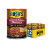 BUSH'S BEST Canned Brown Sugar Hickory Baked Beans, Source of Plant Based Protein and Fiber, Low Fat, Gluten Free, 28 oz (Pack o
