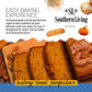 Southern Living Pumpkin Bread Mix, Easy-to-Bake, 15.61 Ounce Pack, Perfect for Fall Desserts and Potlucks