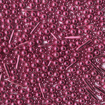 Sprinkles Pink Pearl Sugar Candy Mix Size Baking Cake Decorations Cupcake Toppers Celebrations Shaker Jar Wedding Shower Party (