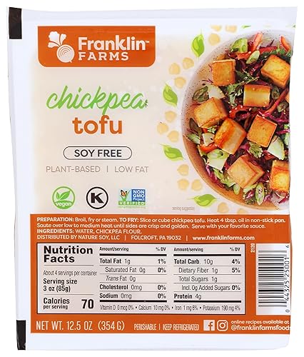 Franklin Farms Chickpea Tofu 12.5 Oz