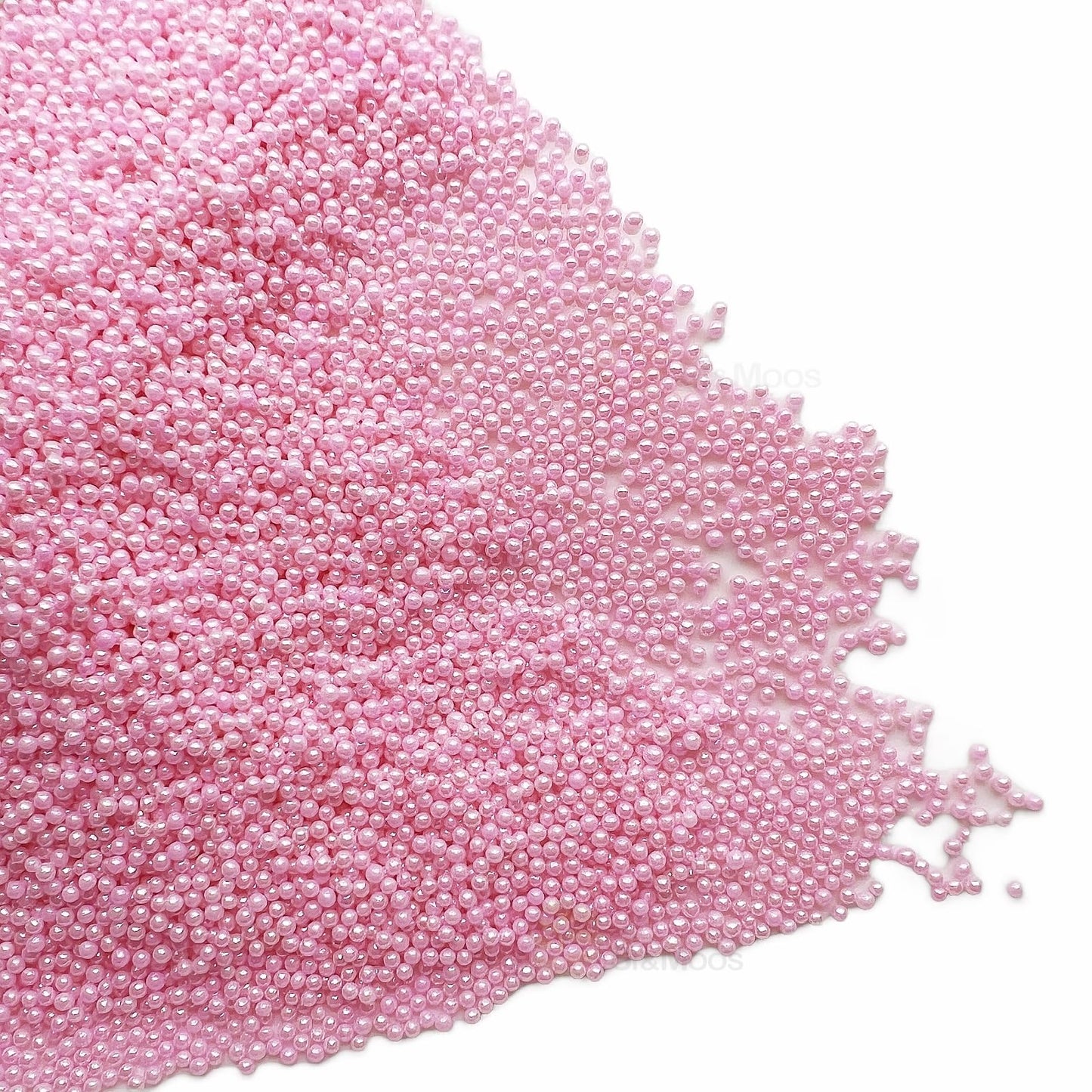 Se Si&Moos Pink Sprinkles Pink Nonpareils Edible Pearls For Cake Decorating Small Pearl Sprinkles Halloween Cake Decorations Chr