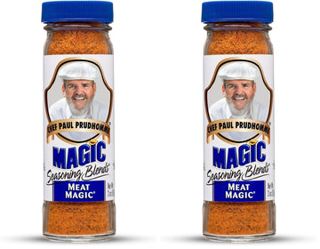 Chef Paul Prudhommes Magic Seasoning Blends Magic Seasoning Blends seasoning Meat, 2 oz (Pack of 2)