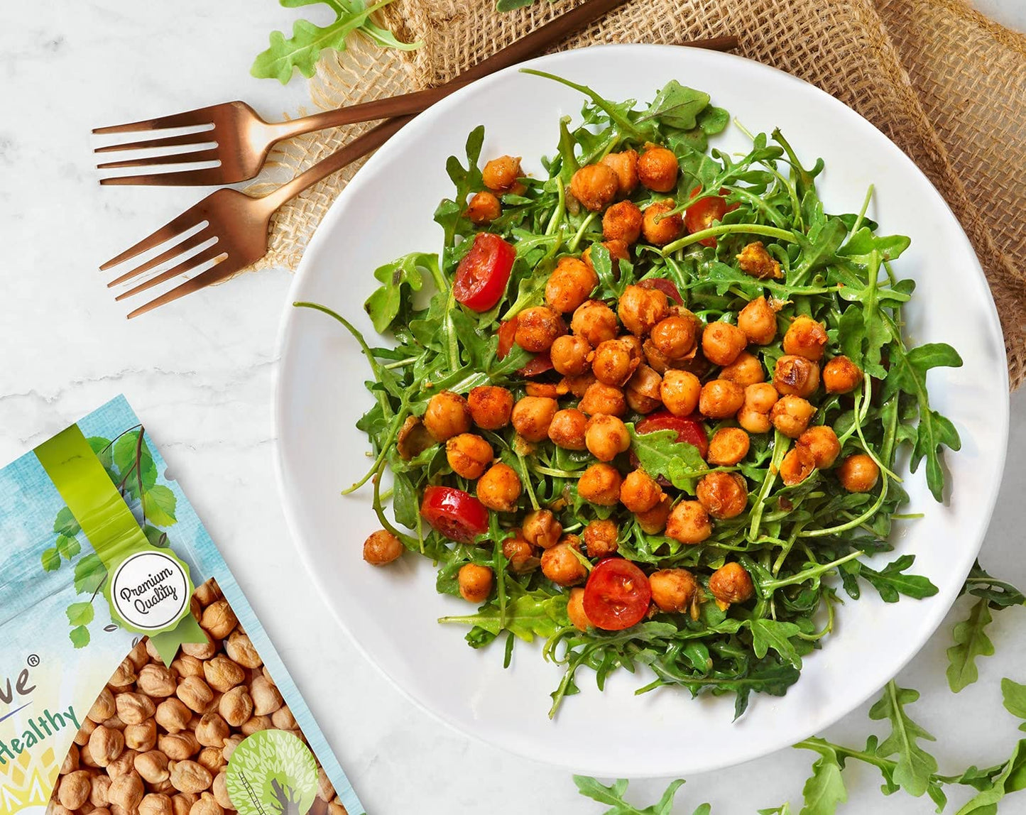 Food to Live - Garbanzo Beans, 1 Pound Whole Dried Raw Chickpeas, Kosher, Vegan, Bulk, Sproutable, Low Sodium, Good Source of Di