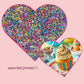 Confect Rainbow Sprinkles Mix - Custom Blend Jimmies For Cake, Cupcake & Cookie Decorating - (Frosted Rainbow) Vegan, Gluten-Fre