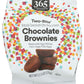 365 Everyday Value, Two-bite Chocolate Brownies - Snack Pack, 2.5 OZ (Frozen)