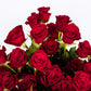 Benchmark Bouquets - 50 Stems of Red Roses (Vase Not Included) - Fresh Flowers for Delivery - Gift for Easter, Mothers Day, Birt