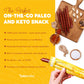 Paleovalley Teriyaki Beef Sticks - Gluten Free, High Protein Snack - 10 Count