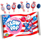 Charms Patriotic USA Charms Blow Pops, 14-Piece Bag, 9.1 Ounce