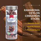 Ramaroma, Cinnamon Sticks (85G/3Oz) Non-Gmo & Raw Cinnamon | Organic Cinnamon Sticks | Cinnamon Whole | Strong Aroma, Perfect Fo