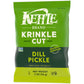 Kettle Brand Potato Chips, Krinkle Cut, Dill Pickle Kettle Chips, Snack Bag 2 Oz (Pack of 6)