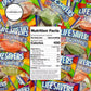 LifeSavers Gummies Candy - Assorted Fruity Flavors - Individually Wrapped Delicious Big Ring Gummy Candy Assortment for Birthday