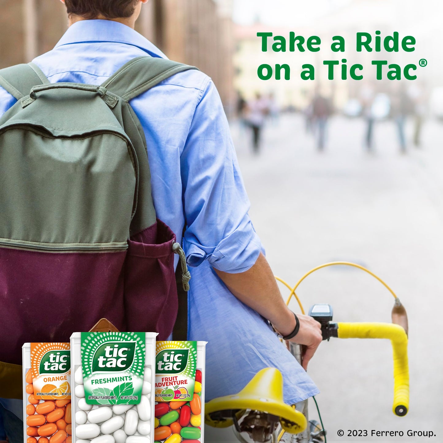 Tic Tac Flavor Variety Pack, 12 Count, On-The-Go Refreshment, Stocking Stuffers, 1 Oz Each