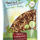 Food to Live Deluxe Nuts Mix, 8 Pounds A Blend of Dry Roasted Pecans, Cashews, Filberts, Almonds, Brazil Nuts with Himalayan Sal
