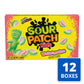 SOUR PATCH KIDS Watermelon Soft & Chewy Candy, Halloween Candy, 12 - 3.5 oz Boxes