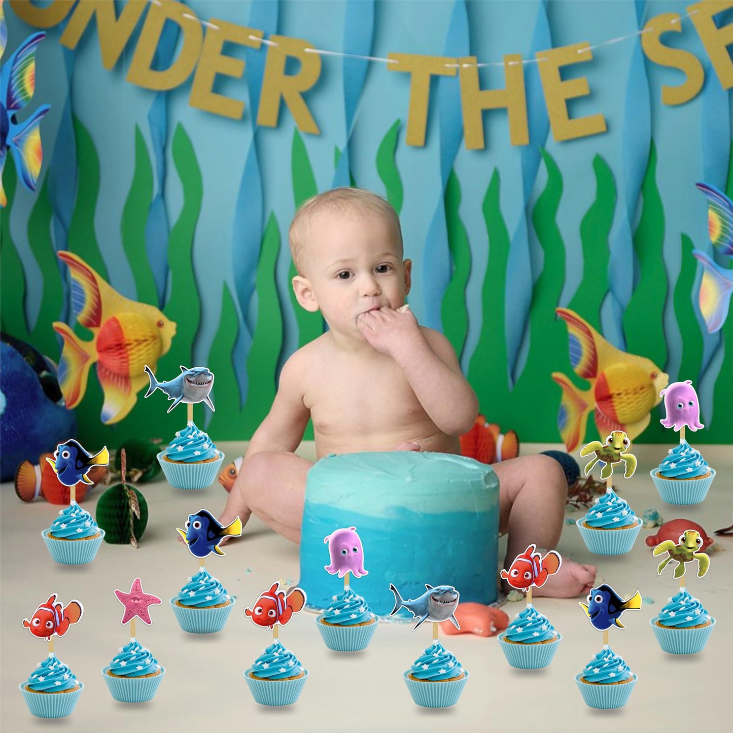 Seyal Findng Nemo Cupcake Topper