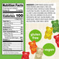 Snak Club Tajin Gummy Bears, Assorted Fruit Candy Gummies with Chili and Lime Seasoning, Mild, Gluten-Free and Vegan Snacks, 20