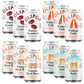 OLIPOP - 4-Flavor Sparkling Tonic Retro Greatest Hits Variety Pack, Prebiotic Soda Sampler, Rich in Botanicals,High Fiber, Vegan