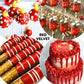 YumCraft Oil Based Food Coloring for Chocolate, 3 Fl Oz, Vibrant Red Velvet Color, Ideal for Baking and Frosting