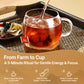 Ginseng Five Treasures Tea - 30 Bags  Caffeine-Free  Pure Herbal Blend with 8 Traditional Chinese Herbs Kidney Tea  Gentle Energy & Focus for Men and Women