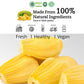 Vinamit Dried Jackfruit Chips | Vacuum Fried Dried Jackfruit | 7.4 oz Bag | Naturally Sweet & Crispy | Gluten-Free, Vegan, Non G