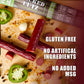 Wicked Cutz Spicy Beef Sticks, Extra Large, 15g Protein, Gluten Free, 1 Ounce (Pack of 12)