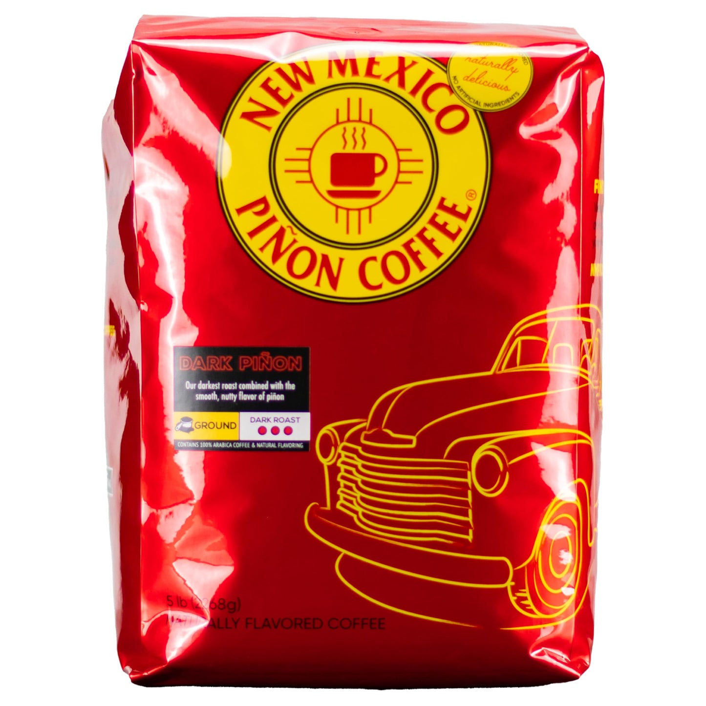New Mexico Pion Coffee Naturally Flavored Coffee (Dark Pion Ground  2 pound)