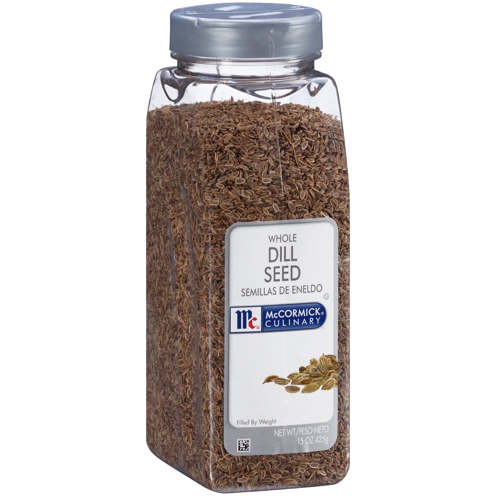 McCormick Culinary Whole Dill Seed Spice, 15 Ounce Container for Salads, Dressings, Pickling and More
