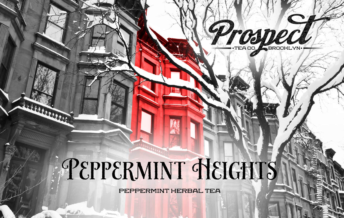 Prospect Tea Co. Peppermint Heights Herbal Tea Pods Compatible with K Cup malt-inspired Including 2.0  40 Count