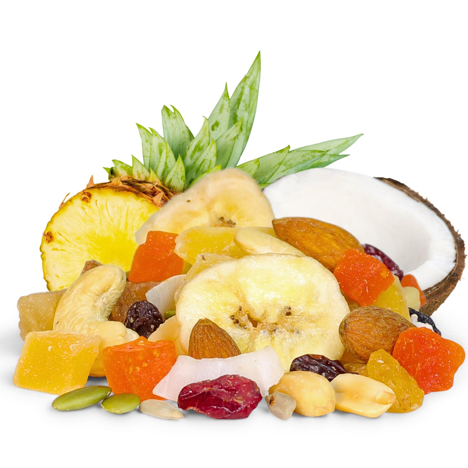 Its Delish Tropical Mix Trail Mix, 32 Ounce Bulk Bag, Vegan, Kosher, Healthy Snack with Nuts & Dried Fruits