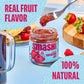 Chia Smash Raspberry Jam - No Sugar Added, Keto Friendly, Vegan - 6 Jars, 8oz