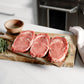 Rastellis Black Angus Beef Ribeye Steaks, 9 oz Portions, 8 Count, Total 4.5 lbs