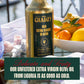 Giadzy By Giada De Laurentiis Olive Oil Extra Virgin - Premium Unfiltered Cold-Pressed Italian Olive Oil, Gold Wrap, Made In Ita