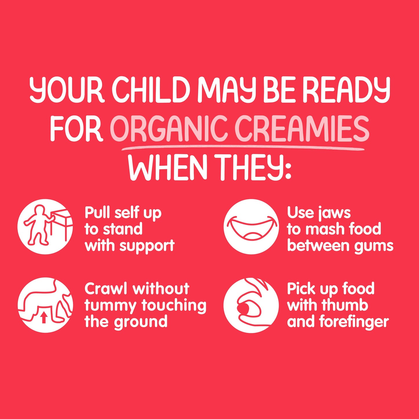 Happy Creamies Organic Snacks - Strawberry And Raspberry - Case Of 8 - 1 Oz(D0102H5Kmg8)