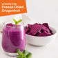 Yammy Dried Dragon Fruit Chips, Healthy Snack, Gluten Free, Vegan, 5.6oz Pack of 4
