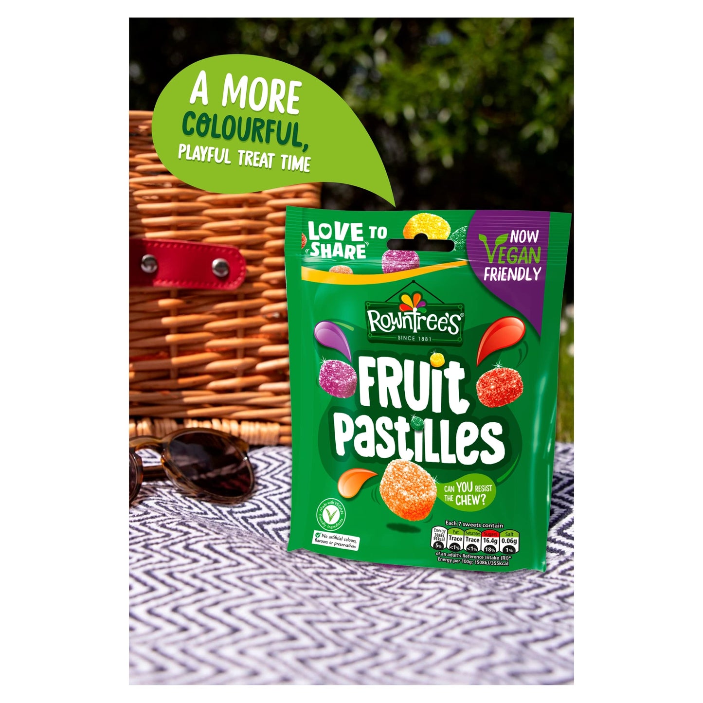 Rowntrees Fruit Pastilles Bag 143 G
