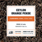 Tiesta Tea - Ceylon Orange Pekoe Black Tea | Single Origin Premium Black Loose Leaf Tea From Sri Lanka| 100% Pure Unblended High Caffeinated Tea | Hot Or Iced Tea & Up To 50 Cups - 3Oz Refillable Tin